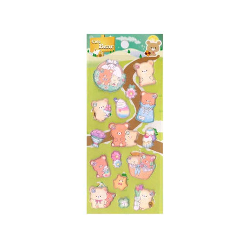 Picture of TANEX KIDS DECORATIVE CUTE BEAR STICKERS
